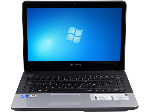 Laptop Gateway NE46R06m:
Procesador Intel Celeron B820 (1.7 GHz),
Memoria de 2GB DDR3, D.D. 320 GB,
Pantalla LED de 14
