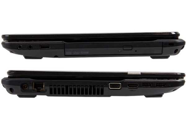 Laptop Gateway NV47H07M:
Procesador Intel Core i3-2350M (2.3 GHz),
Memoria de 4GB DDR3, D.D. de 500GB,
Pantalla de 14