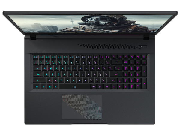 Laptop Gamer Gigabyte Aorus 17 9SF: 
Procesador Intel Core i5 12500H (hast 4.5 GHz), 
Memoria de 16GB DDR5, 
SSD de 512GB, 
Pantalla de 17.3