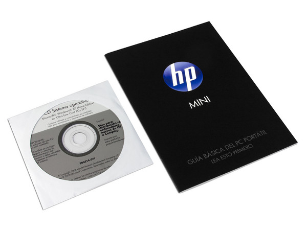 UltraPortátil Netbook HP Mini 1010la,
Procesador Intel Atom N270 (1.60 GHz),
Memoria 512MB DDR2, Pantalla WSVGA de 8.9