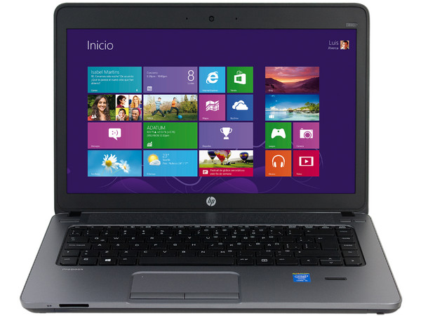 Laptop HP ProBook 440:
Procesador Intel Core i5-4200U (hasta 3.1 GHz) 4ta Generación,
4 GB DDR3, Disco Duro de 750 GB,
Pantalla LED HD de 14