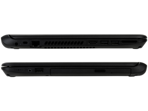 Laptop HP 14-Y002LA:
Procesador Intel Celeron N2840 (hasta 2.58 GHz),
Memoria de 4 GB DDR3, D.D. de 500 GB,
Pantalla LED de 14