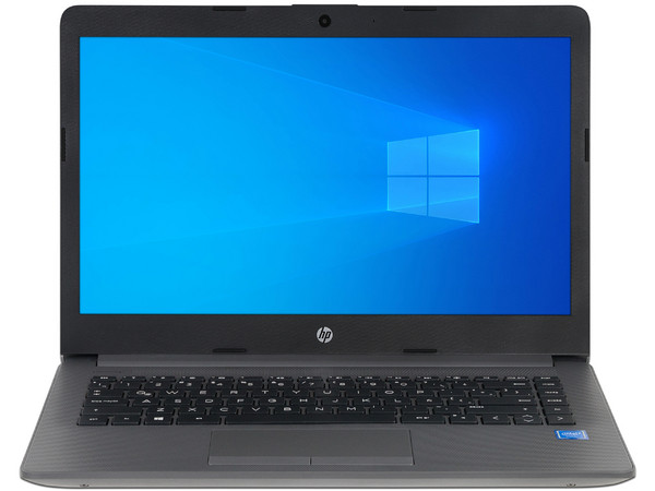 Laptop HP 240 G7:
Procesador Intel Celeron N4020 (hasta 2.8 GHz),
Memoria de 4GB DDR4,
Disco Duro de 500GB,
Pantalla de 14