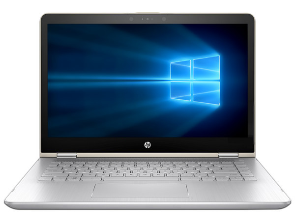 Laptop HP Pavilion  x360:
Procesador Intel Core i5 7200U (hasta 3.10 GHz),
Memoria de 6GB DDR4,
Disco Duro de 500GB,
Pantalla de 14