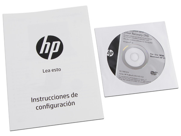 Laptop HP ProBook 640 G3:
Procesador Intel Core i7 7600U (hasta 3.9 GHz),
Memoria de 8GB DDR4,
Disco Duro de 1TB,
Pantalla de 14