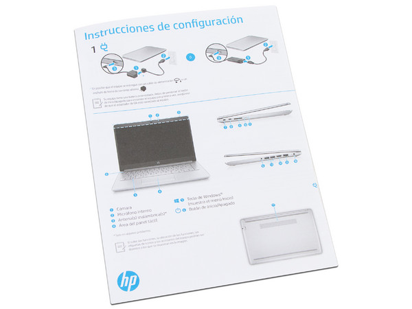 Laptop HP 14-dk1014la:
Procesador AMD Athlon Silver 3050U (hasta 3.2GHz),
Memoria de 8GB DDR4,
Disco Duro de 1TB,
Pantalla de 14