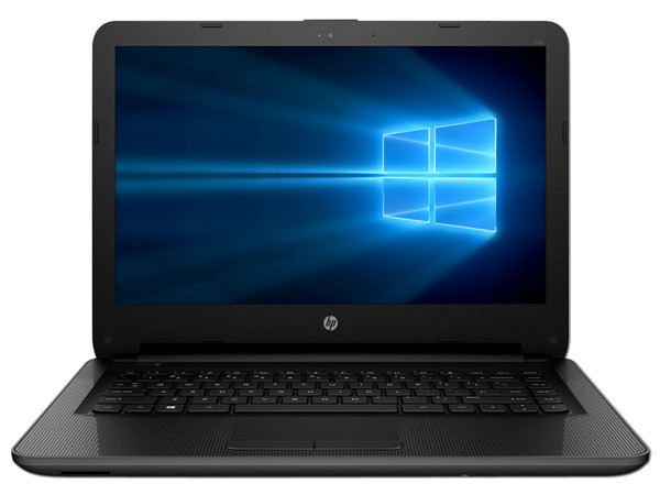 Laptop HP 245 G4:
Procesador AMD E1 6015 (hasta 1.3 GHz),
Memoria de 4GB DDR3L,
Disco Duro de 500GB,
Pantalla de 14