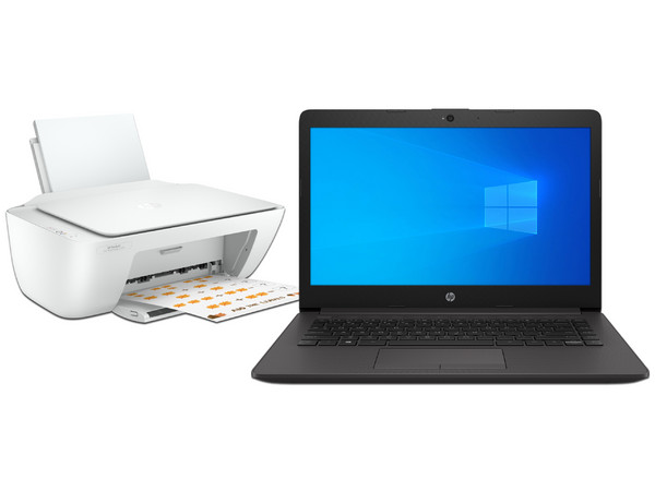 Laptop HP 240 G7:
Procesador Intel Celeron N4020 (hasta 2.80 GHz),
Memoria de 4GB DDR4,
Disco Duro de 500GB,
Pantalla de 14