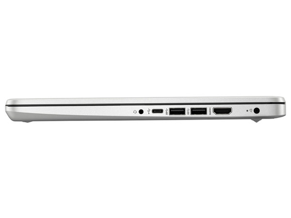 Laptop HP 14-dq2043cl:
Procesador Intel Core i3 1125G4 (hasta 3.70 GHz),
Memoria de 8GB DDR4,
SSD de 256GB,
Pantalla de 14