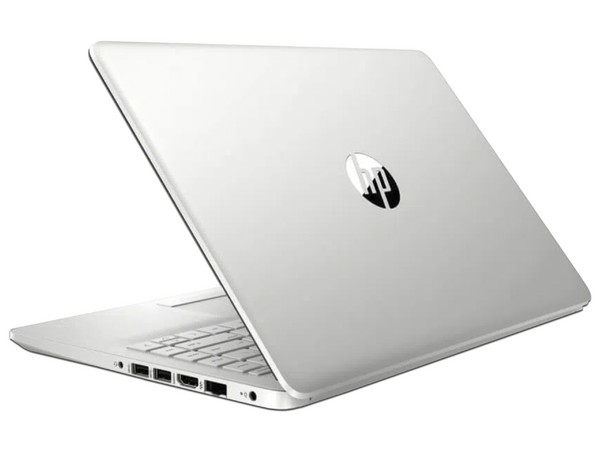 Laptop HP 3V7G4UA:
Procesador Intel Pentium N5030 (hasta 3.10 GHz),
Memoria de 4GB DDR4,
SSD de 128GB,
Pantalla de 14