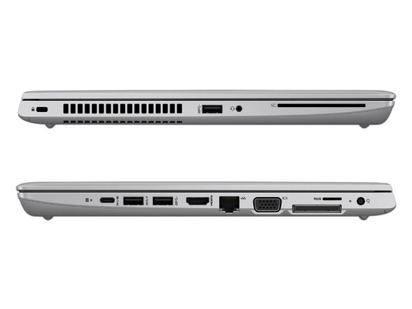 Laptop HP ProBook 640 G4:
Procesador Intel Core i7 8550U (hasta 4.00 GHz),
Memoria de 8GB DDR4,
SSD de 256GB,
Pantalla de 14