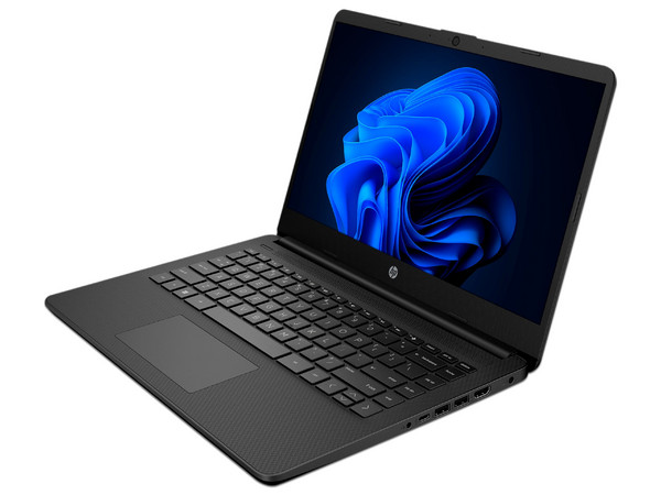 Laptop HP DQ0509LA:
Procesador Intel Celeron N 4120 (Hasta 2.60 GHz),
Memoria de 4GB DDR4,
SSD de 128GB,
Pantalla de 14
