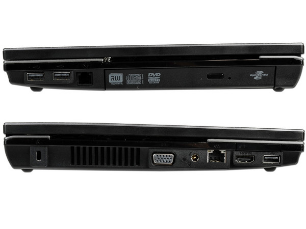 Laptop HP 425:
Procesador AMD Athlon II D.C. P340 (2.20 GHz),
Memoria de 2GB DDR3, Disco Duro de 320GB,
Pantalla LED de 14