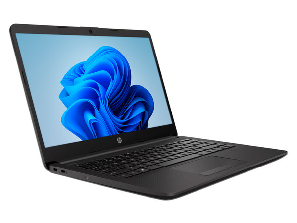 Laptop HP 245 G9:
Procesador AMD Ryzen 3 3250U (hasta 3.5 GHz),
Memoria de 8GB DDR4,
SSD de 256GB,
Pantalla de 14