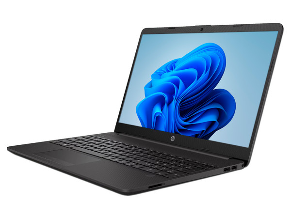 Laptop HP 250 G9:
Procesador Intel Core i7 1255U (hasta 4.7 GHz),
Memoria de 8GB DDR4,
SSD de 256GB,
Pantalla de 15.6