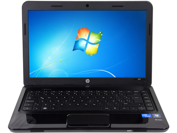 Laptop HP 1000-1110LA:
Procesador Intel Celeron B820 (1.70 GHz),
Memoria de 2GB DDR3, Disco Duro de 500 GB,
Pantalla LED HD de 14