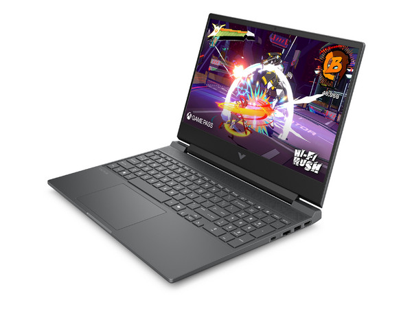 Laptop HP Gamer VICTUS:
Procesador AMD Ryzen 7 8845HS (hasta 5.1 GHz),
Memoria de 16GB DDR5,
SSD de 1TB,
Pantalla de 15.6