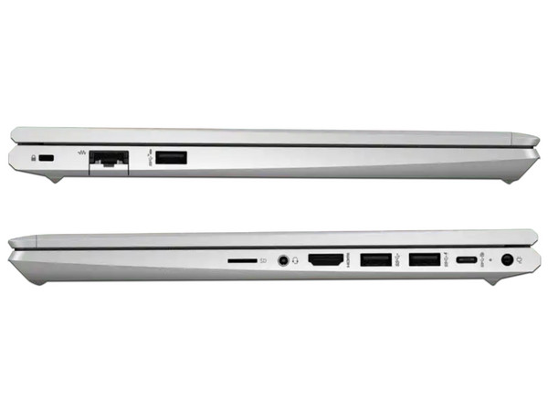 Laptop HP 445 G8:
Procesador AMD Ryzen 5 5600U (hasta 4.20 GHz),
Memoria de 8GB,
SSD de 512GB,
Pantalla de 14