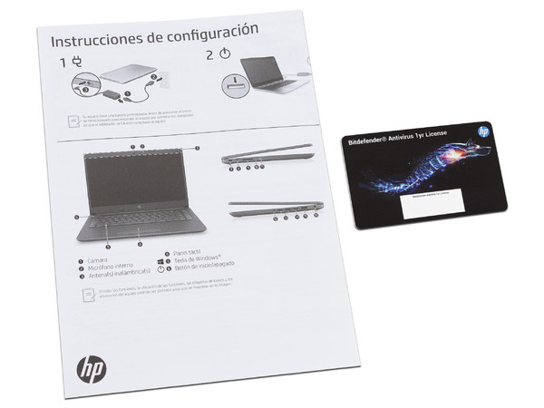 Laptop HP 245 G8:
Procesador AMD Ryzen 3 3250U (hasta 3.50 GHz),
Memoria de 8GB DDR4,
Disco Duro de 1TB,
SSD de 128GB,
Pantalla de 14