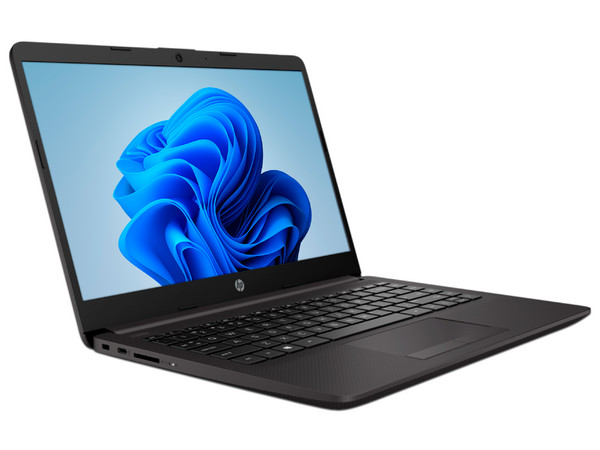 Laptop HP 245 G8:
Procesador AMD Ryzen 3 3250U (hasta 3.5 GHz),
Memoria de 8GB DDR4,
SSD de 256GB,
Pantalla de 14