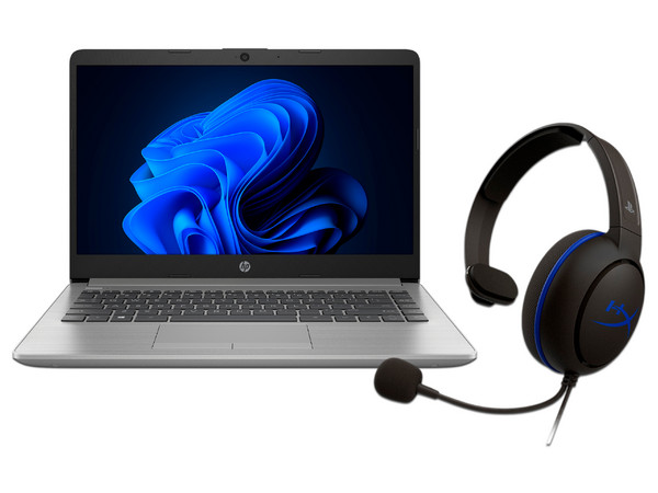 Laptop HP 245 G8:
Procesador AMD Ryzen 3 3250U (hasta 3.5 GHz),
Memoria de 8GB DDR4,
SSD de 256GB,
Pantalla de 14