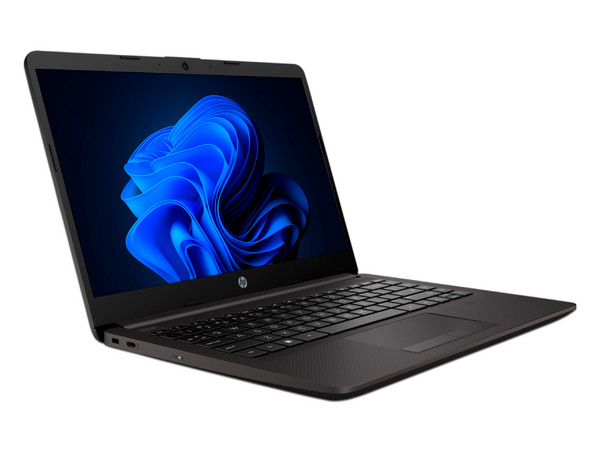 Laptop HP 245 G9:
Procesador AMD Ryzen 3 3250U (hasta 3.5 GHz),
Memoria de 8GB DDR4,
SSD de 256GB,
Pantalla de 14