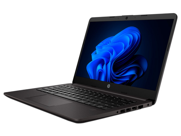 Laptop HP 245 G9:
Procesador AMD Ryzen 3 3250U (hasta 3.5 GHz),
Memoria de 8GB DDR4,
SSD de 256GB,
Pantalla de 14