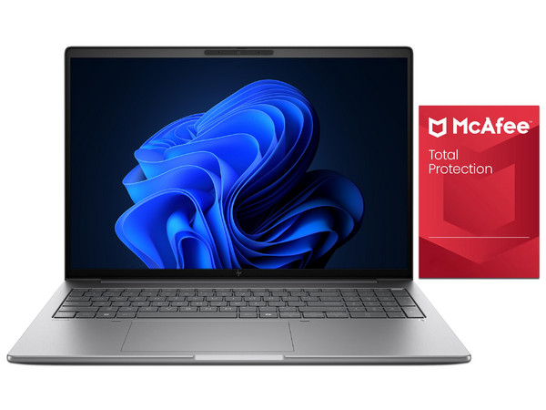 Laptop HP ZBook 8 G1i:
Procesador Intel Core Ultra 9 285H (hasta 5.4 GHz),
Memoria de 32GB DDR5,
SSD de 1TB,
Pantalla de 16