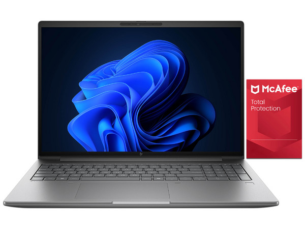 Laptop HP ZBook X G1i:
Procesador Intel Core Ultra 9 285H (hasta 5.4 GHz),
Memoria de 32GB DDR5,
SSD de 1TB,
Pantalla de 16