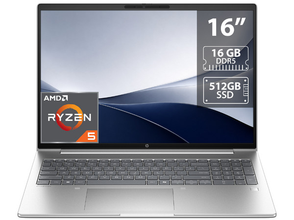 Laptop HP ProBook 4 G1ah:
Procesador AMD Ryzen 5 220 (hasta 4.9 GHz),
Memoria de 24GB DDR5,
SSD de 512GB,
Pantalla de 16