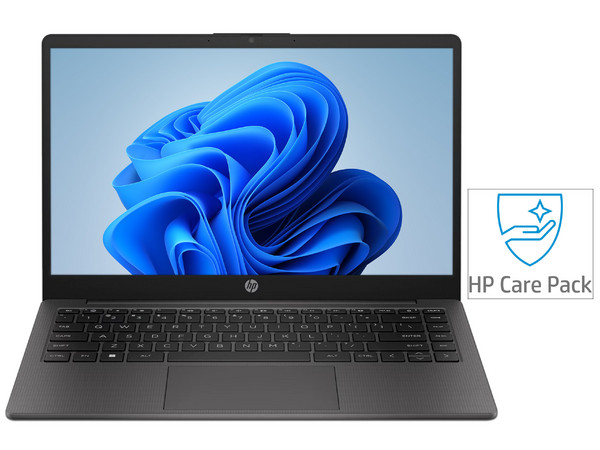 Laptop HP 245 G10:
Procesador AMD Ryzen 3 7320U (hasta 4.1 Ghz),
Memoria de 8GB DDR4,
SSD de 512GB,
Pantalla de 14