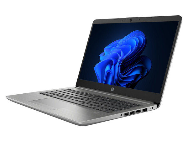 Laptop HP 240 G9:
Procesador Intel Celeron N4500 (hasta 2.80 GHz),
Memoria de 8GB DDR4,
SSD de 256GB,
Pantalla de 14