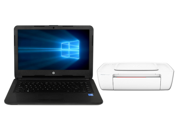 Laptop HP Pavilion 14-ac146la:
Procesador Intel Celeron N3050 (hasta 2.16 GHz),
RAM de 8GB DDR3L,
D.D de 1TB,
Pantalla de 14
