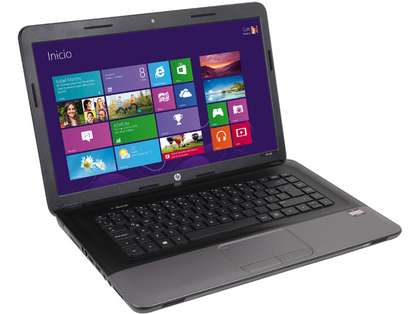 Laptop HP 655:
Procesador AMD E1-1200 (1.4 GHz),
Memoria de 2GB DDR3, Disco Duro de 320GB,
Pantalla LED de 15.6