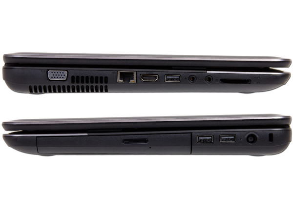 Laptop HP 655:
Procesador AMD E1-1200 (1.4 GHz),
Memoria de 2GB DDR3, Disco Duro de 320GB,
Pantalla LED de 15.6