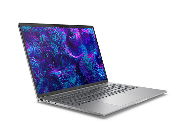 Workstation Portátil HP ZBook 8 G1i:
Procesador Intel Core Ultra 7 255H (hasta 5.1 GHz),
Memoria de 16GB DDR5,
SSD de 512GB,
Pantalla de 16