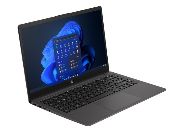 Laptop HP 245 G10: 
Procesador AMD Ryzen 3 7320U (hasta 4.1 GHz),
Memoria de 8GB DDR4, 
SSD de 256GB, 
Pantalla de 14