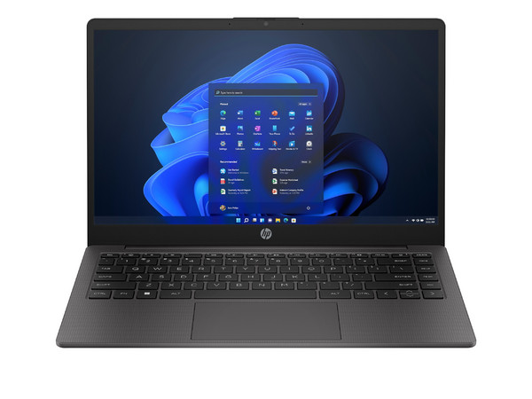 Laptop HP 245 G10: 
Procesador AMD Ryzen 3 7320U (hasta 4.1 GHz),
Memoria de 8GB DDR4, 
SSD de 256GB, 
Pantalla de 14