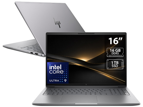 Workstation HP ZBook X G1i: 
Procesador Intel Core Ultra 9 285H (hasta 5.4 GHz), 
Memoria de 16GB DDR5, 
SSD de 1TB, 
Pantalla de 16
