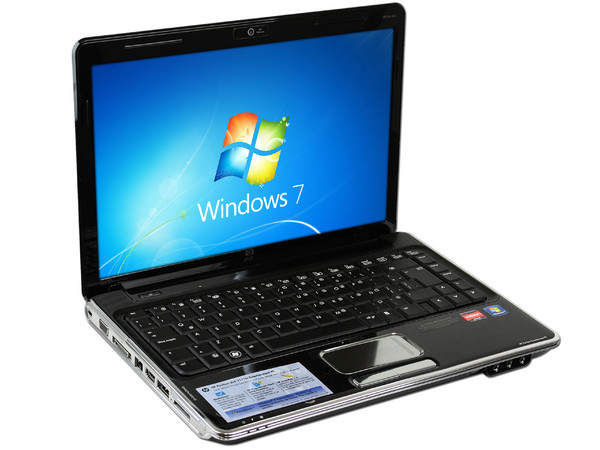 Laptop HP Pavilion dv4-2111la:
Procesador AMD Athlon II M320 (2.10 GHz),
Memoria de 2GB DDR II, Disco Duro de 320GB,
Pantalla de 14.1