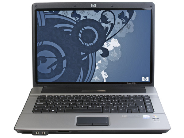 Portátil HP Compaq 6720s C550,
Procesador Intel Celeron 550 (2.0GHz),
Memoria 512MB DDR2, Pantalla WXGA de 15.4