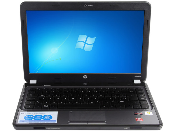 Laptop HP Pavilion g4-1270la:
Procesador AMD E-450 (1.65 GHz),
Memoria de 2GB DDR3, Disco Duro de 500GB,
Pantalla LED HD de 14