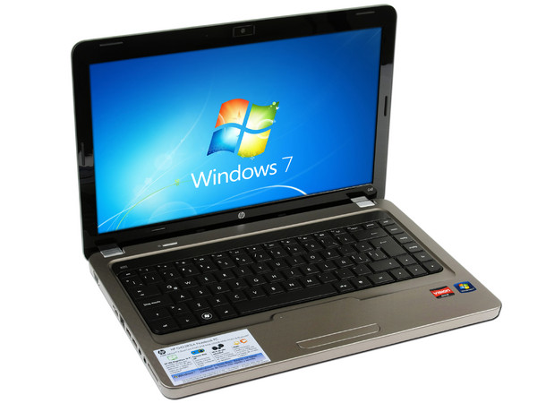 Laptop HP G42-283LA:
Procesador AMD Athlon II D.C. P340 (2.2 GHz),
Memoria de 2GB DDR3, Disco Duro de 500GB,
Pantalla de 14