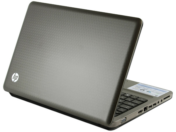 Laptop HP G42-283LA:
Procesador AMD Athlon II D.C. P340 (2.2 GHz),
Memoria de 2GB DDR3, Disco Duro de 500GB,
Pantalla de 14