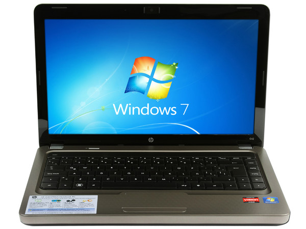 Laptop HP G42-290la:
Procesador AMD Turion II D.C.P540 (2.4GHz),
Memoria de 3GB DDR3, Disco Duro de 500GB,
Pantalla de 14