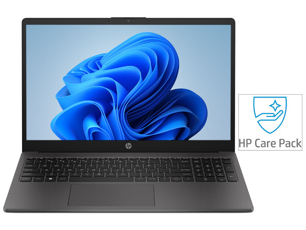 Laptop HP 250 G10:
Procesador Intel Core i3 N305 (hasta 3.8 GHz),
Memoria de 16GB DDR4,
SSD de 512GB,
Pantalla de 15.6
