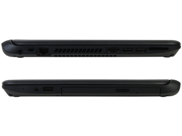 Laptop HP Pavilion 14-w001la:
Procesador AMD E1-2100 (1.0 GHz),
Memoria de 4 GB DDR3L, D. D. de 500 GB,
Pantalla LED de 14