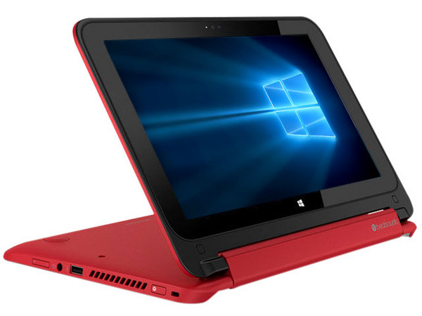 Laptop HP Pavilion X360:
Procesador Intel Core i3 6100U (2.3 GHz),
Memoria de 4GB DDR3L,
Disco Duro de 500GB,
Pantalla de 13.3