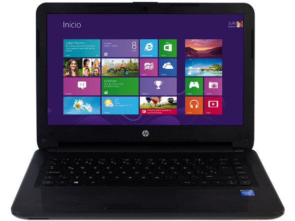 Laptop HP 240 G4 (M8X84LT):
Procesador Intel Celeron N3050 (hasta 2.1GHz),
Memoria de 4 GB DDR3L, D.D. de 1TB,
Pantalla LED de 14