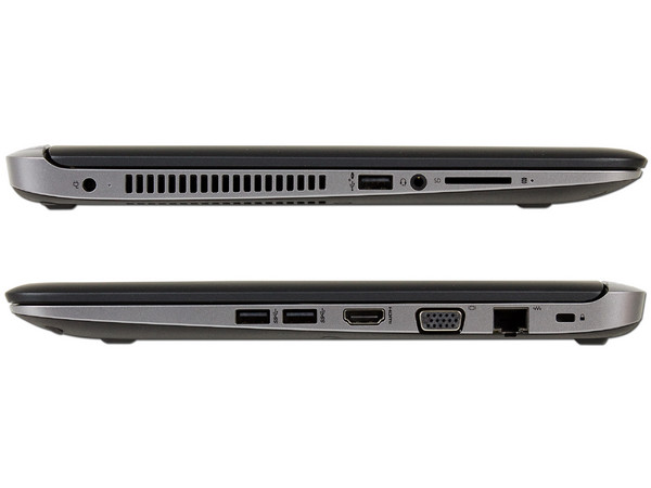 Laptop HP ProBook 440 G3:
Procesador Intel Core i7 6500U (hasta 3.1 GHz),
Memoria de 8GB DDR4,
Disco Duro de 1TB,
Pantalla de 14